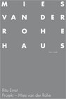 Buchcover Rita Ernst: Projekt Mies van der Rohe