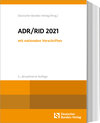 Buchcover ADR / RID 2021 mit nationalen Vorschriften