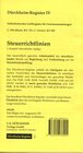 Buchcover Dürckheim-Register für Steuer-Richtlinien. Selbstklebende und bedruckte Griffregister.