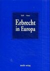 Buchcover Praxishandbuch "Erbrecht in Europa"