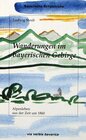 Buchcover Wanderungen im bayerischen Gebirge