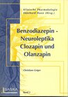 Buchcover Benzodiazepin-Neuroleptika Clozapin und Olanzapin