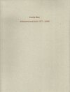 Buchcover Gerda Bier Arbeitsverzeichnis 1971 - 2008