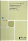 Buchcover Betriebswirtschaftliche und steuerrechtliche Grundlagen für Pharmaziepraktikanten