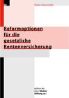 Buchcover Reformoptionen für die gesetzliche Rentenversicherung