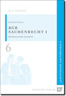 Buchcover Juristische Grundkurse / Band 6 - Sachenrecht 1