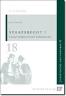 Buchcover Juristische Grundkurse / Band 18 - Staatsrecht 1