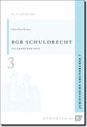 Buchcover Juristische Grundkurse / Band 3 - Schuldrecht, Allgemeiner Teil