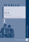 Buchcover 25 Fälle Band 3 - BGB Sachenrecht