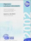 Buchcover Allgemeine Lohnsteuer-Jahrestabelle 2002 /AJ - inklusive Gutschein für die elektronische Steuertabelle