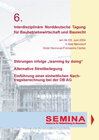 Buchcover Tagungsbericht zur 6. Interdisziplinären Norddeutschen Tagung für Baubetriebswirtschaft und Baurecht