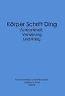 Buchcover Körper Schrift Ding