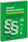 Buchcover Kleiner Rechtsratgeber Flurförderzeuge