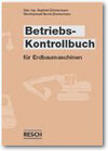 Buchcover Betriebs-Kontrollbuch für Erdbaumaschinen