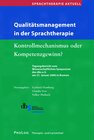 Buchcover Sprachtherapie Aktuell / Qualitätsmanagement in der Sprachtherapie