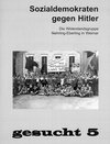 Buchcover Sozialdemokraten gegen Hitler
