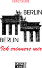Buchcover Berlin - Berlin, ick erinnere mir