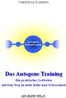 Buchcover Das Autogene Training