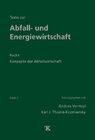 Buchcover Texte zur Abfall- und Energiewirtschaft, Band 3