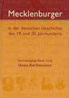 Buchcover Mecklenburger in der deutschen Geschichte des 19. und 20. Jahrhunderts