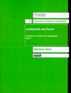 Buchcover Landschaft und Raum
