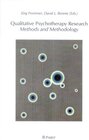 Buchcover Qualitative Psychotherapy Research