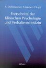 Buchcover Fortschritte der Klinischen Psychologie und Verhaltensmedizin