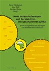 Buchcover Neue Herausforderungen und Perspektiven im subsaharischen Afrika