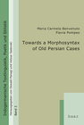 Buchcover Towards a Morphosyntax of Old Persian Cases