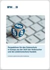 Buchcover Perspektiven für den Datenschutz in Europa aus Sicht der Verbraucher und des (elektronischen) Handels