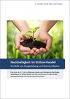 Buchcover Nachhaltigkeit im Online-Handel