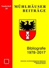 Buchcover Mühlhäuser Beiträge Bibliografie 1978-2017