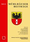 Buchcover Mühlhäuser Beiträge