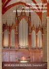 Buchcover Die Sauer-Orgel in der Marienkirche zu Mühlhausen/Thüringen