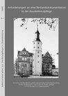 Buchcover Anforderungen an eine Bestandsdokumentation in der Baudenkmalpflege