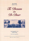 Buchcover Te Deum in D-Dur für soli SAB, Coro SATB, 2 Violini, Viola, 2 Clarini in D, 2 Corni in D, Timpano und Basso continu