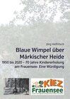 Buchcover Blaue Wimpel über Märkischer Heide
