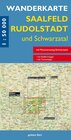 Buchcover Wanderkarte Saalfeld, Rudolstadt und Schwarzatal