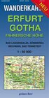 Buchcover Wanderkarte Erfurt, Gotha