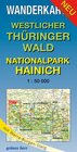 Buchcover Wanderkarte Westlicher Thüringer Wald, Nationalpark Hainich
