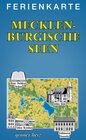 Buchcover Ferienkarte Mecklenburgische Seen