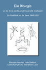 Buchcover Die Biologie an der Ernst-Moritz-Arndt-Universität Greifswald