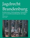 Buchcover Jagdrecht Brandenburg