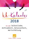 Buchcover Ich-Kalender 2018