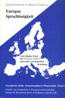 Buchcover Europas Sprachlosigkeit