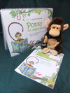 Buchcover Ponkey- the magical monkey