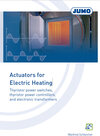 Buchcover Actuators for Electric Heating
