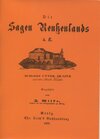 Buchcover Die Sagen Reussenlands