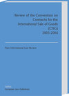 Buchcover Review of the Convention on Contracts for the International Sale of Goods (CISG)