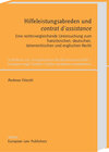 Buchcover Hilfeleistungsabreden und contrat d'assistance